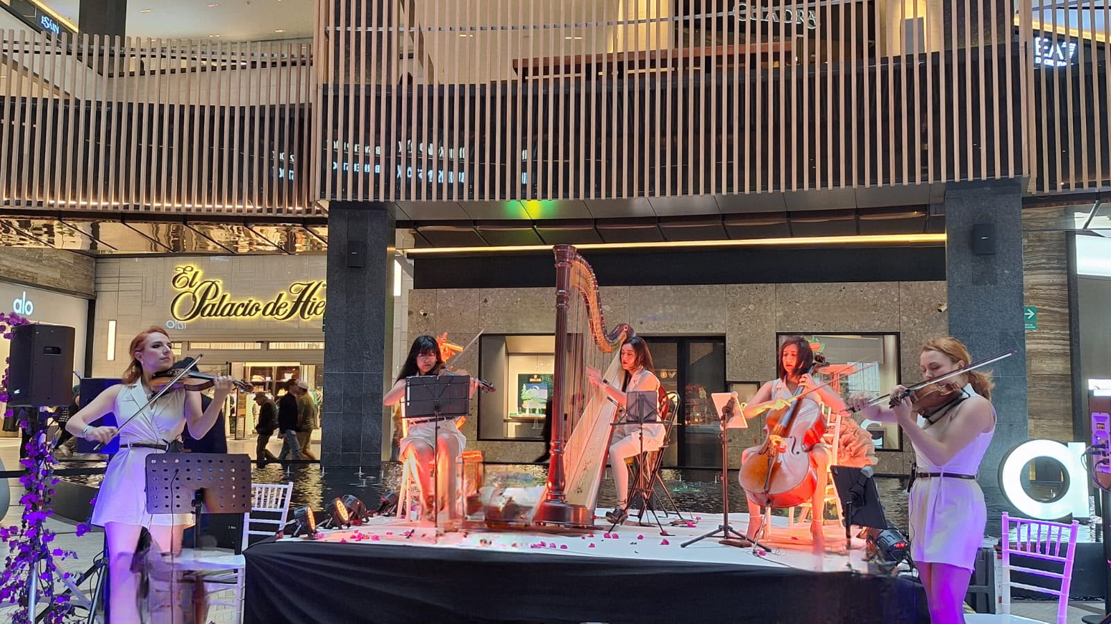 Cuerdas y arpa de Symphomania