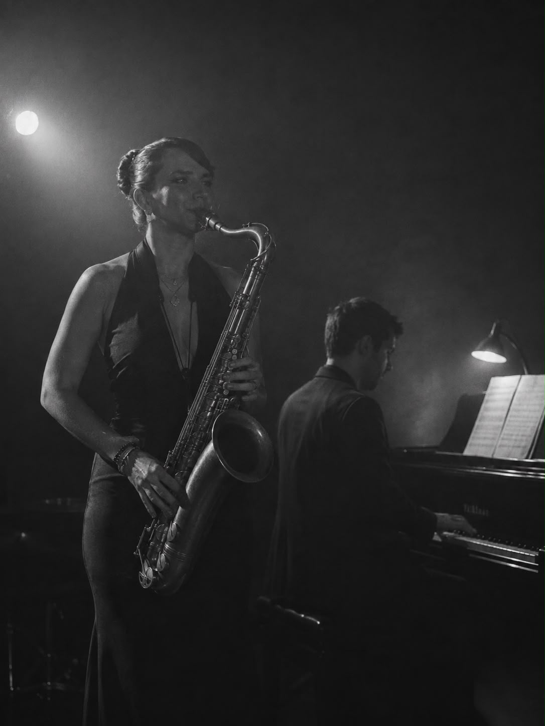 Piano y sax de Symphomania